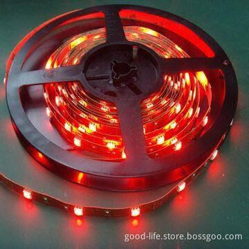 RGB LED Strip with 3-in-1 LED Chip, Higher Lumen Output than SMD3528, Long Lifespan, 3-year Warranty